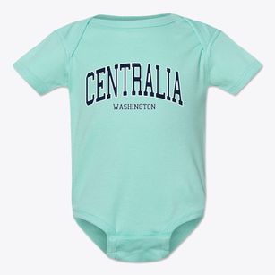 Centralia Washington Traditional Baby Onesie