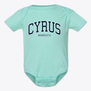 Cyrus Minnesota Traditional Baby Onesie