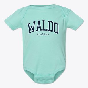 Waldo Alabama Traditional Baby Onesie