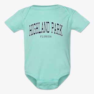 Highland Park Florida Traditional Baby Onesie