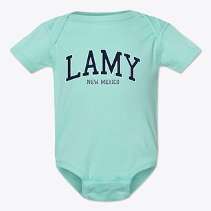 Lamy New Mexico Traditional Baby Onesie