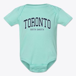 Toronto South Dakota Traditional Baby Onesie