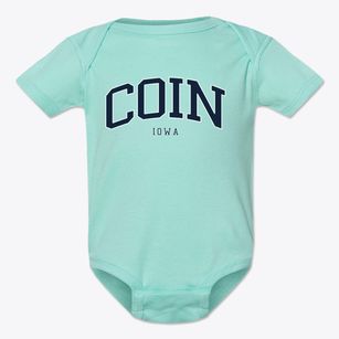 Coin Iowa Traditional Baby Onesie