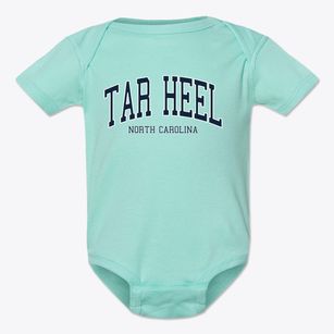 Tar Heel North Carolina Traditional Baby Onesie