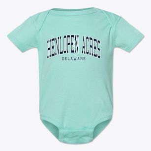 Henlopen Acres Delaware Traditional Baby Onesie