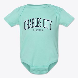 Charles City Virginia Traditional Baby Onesie