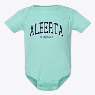 Alberta Minnesota Traditional Baby Onesie