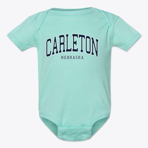 Carleton Nebraska Traditional Baby Onesie