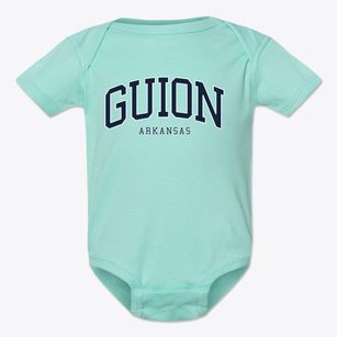 Guion Arkansas Traditional Baby Onesie