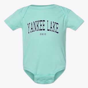 Yankee Lake Ohio Traditional Baby Onesie