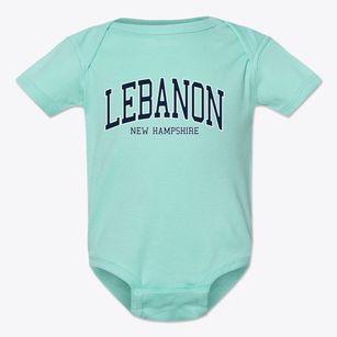 Lebanon New Hampshire Traditional Baby Onesie
