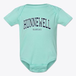 Hunnewell Kansas Traditional Baby Onesie