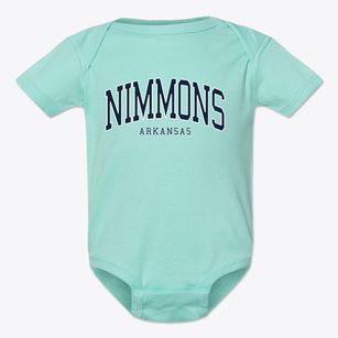 Nimmons Arkansas Traditional Baby Onesie