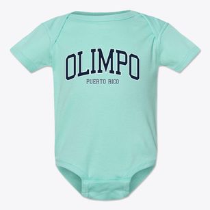 Olimpo Puerto Rico Traditional Baby Onesie