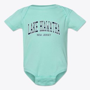 Lake Hiawatha New Jersey Traditional Baby Onesie