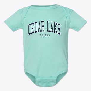 Cedar Lake Indiana Traditional Baby Onesie