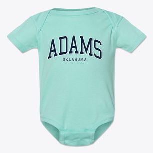 Adams Oklahoma Traditional Baby Onesie