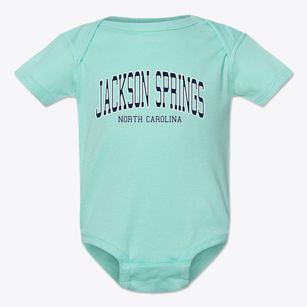 Jackson Springs North Carolina Traditional Baby Onesie