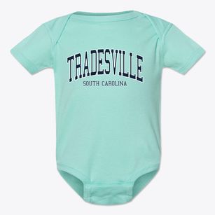 Tradesville South Carolina Traditional Baby Onesie