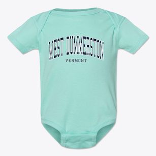 West Dummerston Vermont Traditional Baby Onesie