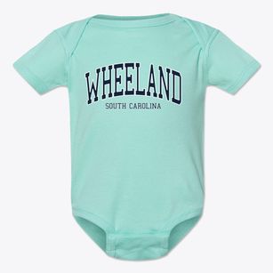 Wheeland South Carolina Traditional Baby Onesie