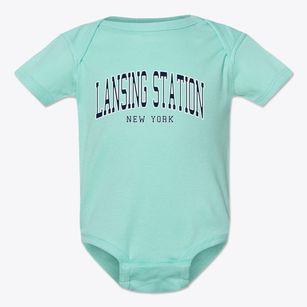 Lansing Station New York Traditional Baby Onesie