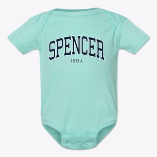 Spencer Iowa Traditional Baby Onesie