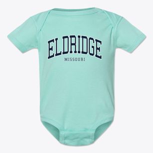 Eldridge Missouri Traditional Baby Onesie