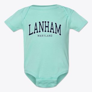Lanham Maryland Traditional Baby Onesie