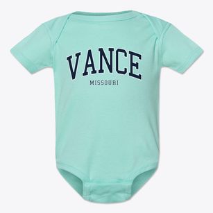 Vance Missouri Traditional Baby Onesie