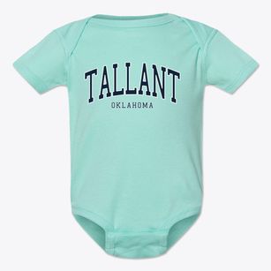 Tallant Oklahoma Traditional Baby Onesie