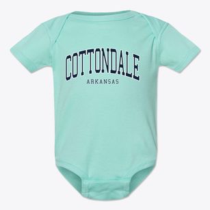 Cottondale Arkansas Traditional Baby Onesie