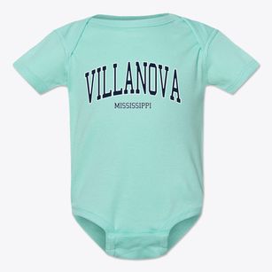 Villanova Mississippi Traditional Baby Onesie
