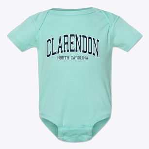 Clarendon North Carolina Traditional Baby Onesie