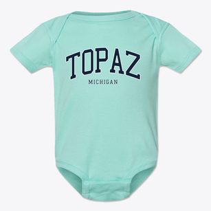 Topaz Michigan Traditional Baby Onesie