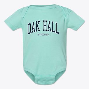 Oak Hall Wisconsin Traditional Baby Onesie