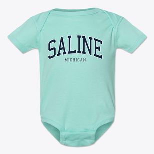 Saline Michigan Traditional Baby Onesie