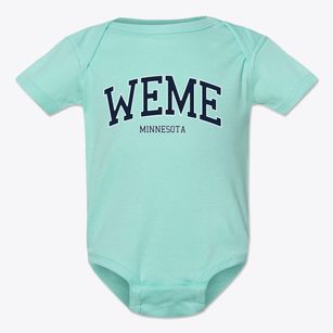 Weme Minnesota Traditional Baby Onesie