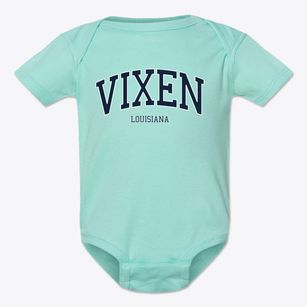 Vixen Louisiana Traditional Baby Onesie