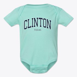 Clinton Texas Traditional Baby Onesie