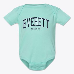 Everett Missouri Traditional Baby Onesie