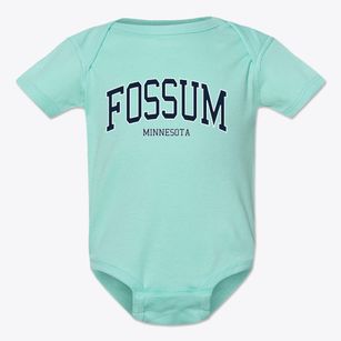 Fossum Minnesota Traditional Baby Onesie