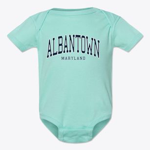 Albantown Maryland Traditional Baby Onesie