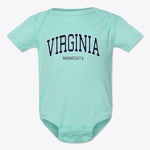 Virginia Minnesota Traditional Baby Onesie