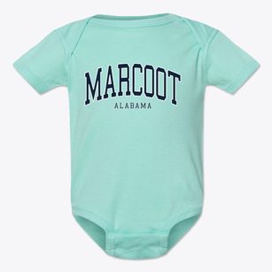 Marcoot Alabama Traditional Baby Onesie