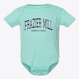 Frazier Mill Pennsylvania Traditional Baby Onesie