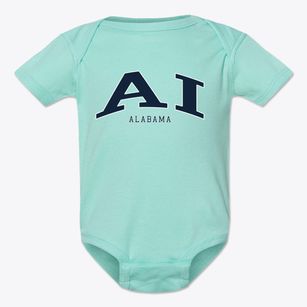 Ai Alabama Traditional Baby Onesie