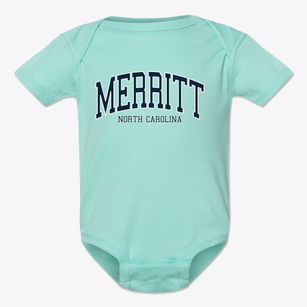 Merritt North Carolina Traditional Baby Onesie