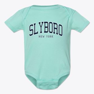Slyboro New York Traditional Baby Onesie