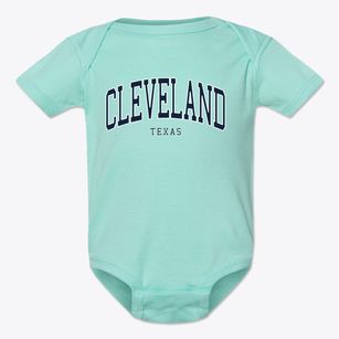 Cleveland Texas Traditional Baby Onesie